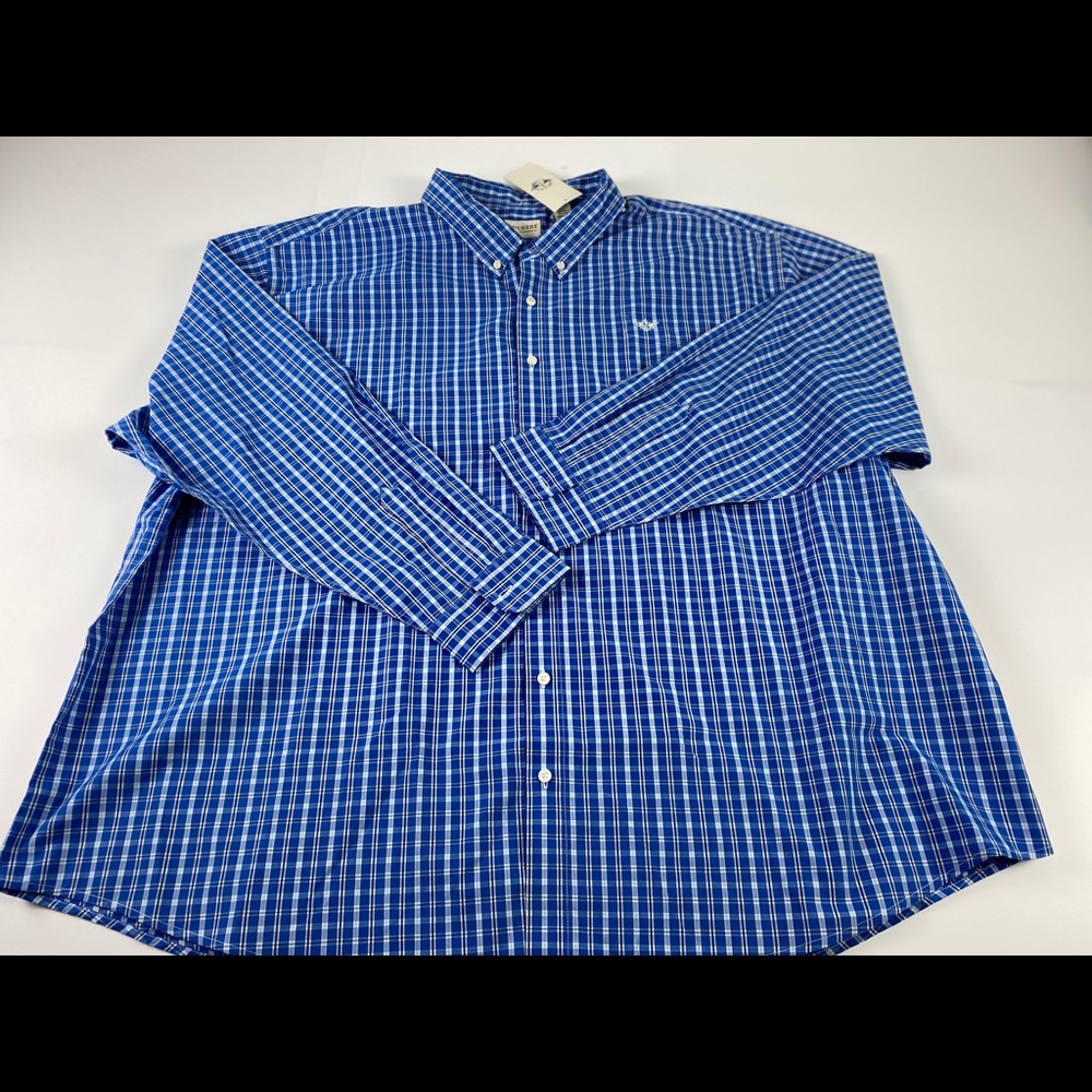 Dockers mens plaid long sleeve button up size 4xl